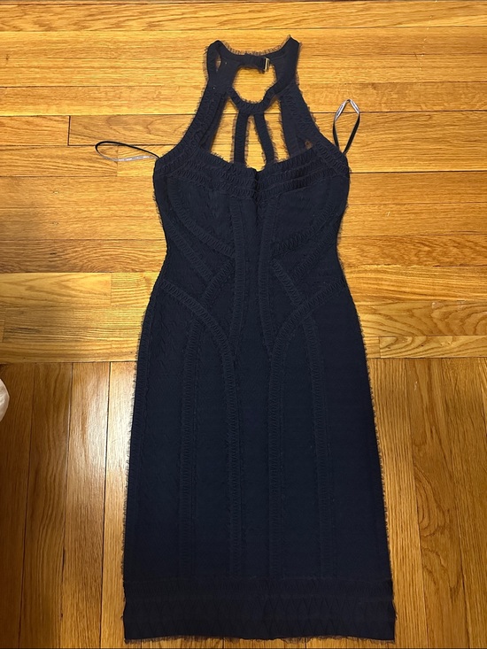 Herve Leger Dresses & Skirts - Cocktail dress in navy blue. Never been worn!